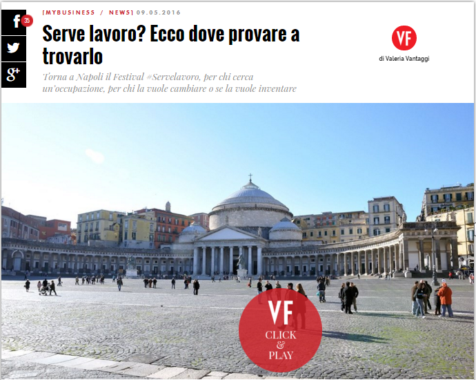 Vanity Fair: L’Isola dell’ Innovazione di NAStartUp per chi vuole mostrare le proprie idee