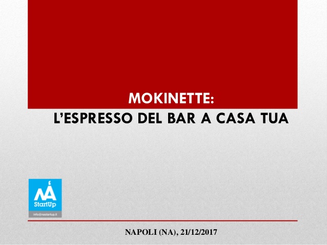 Mokinette startup coffee