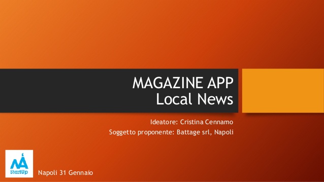 Magazine App – Local News Startup