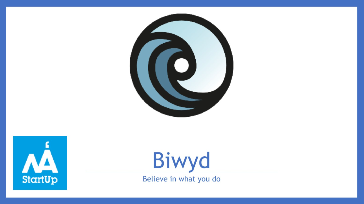 Biwyd pitch Startup Elevator Pitch